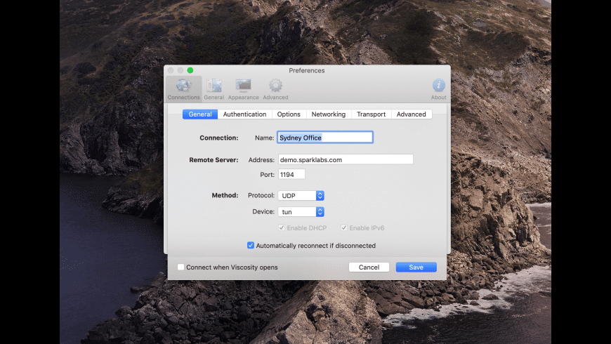 Download Viscosity For Mac