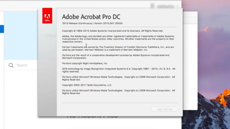 Adobe acrobat pro for mac free trial